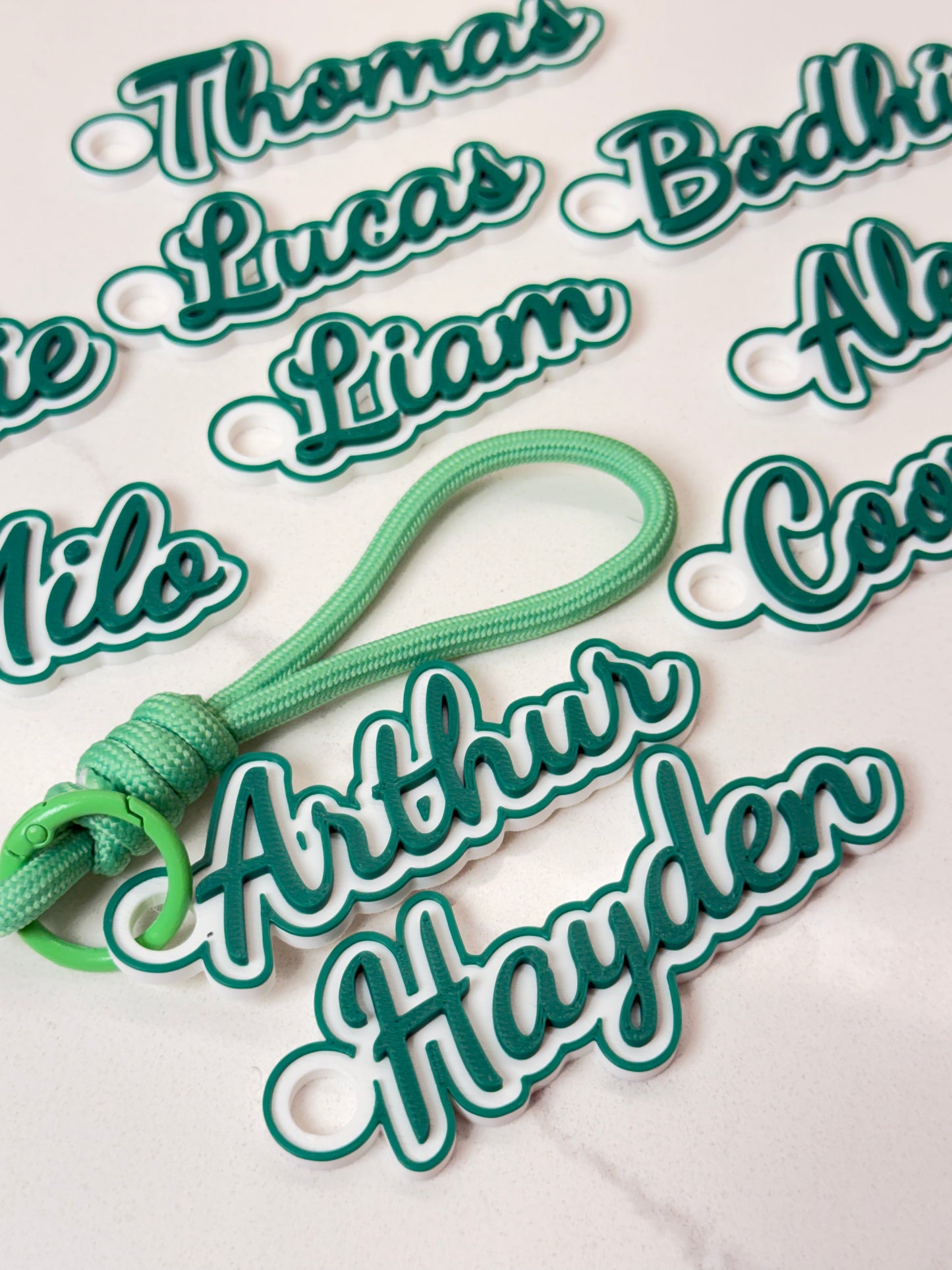 Custom 3D Printed Name Tag