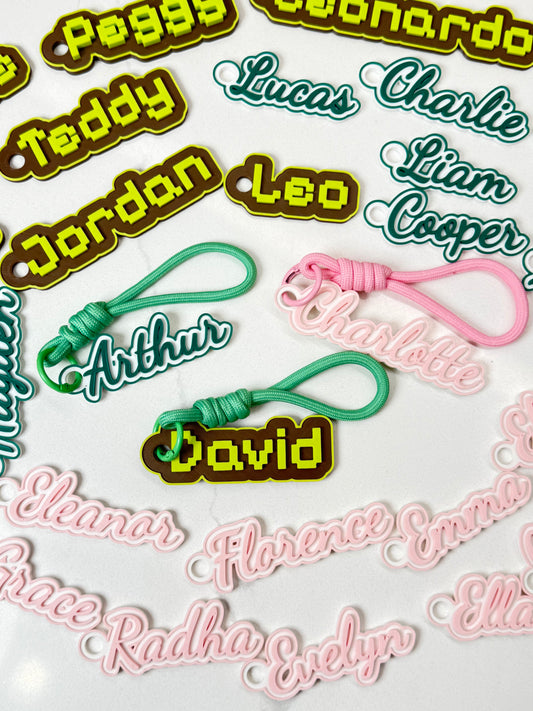 Custom 3D Printed Name Tag