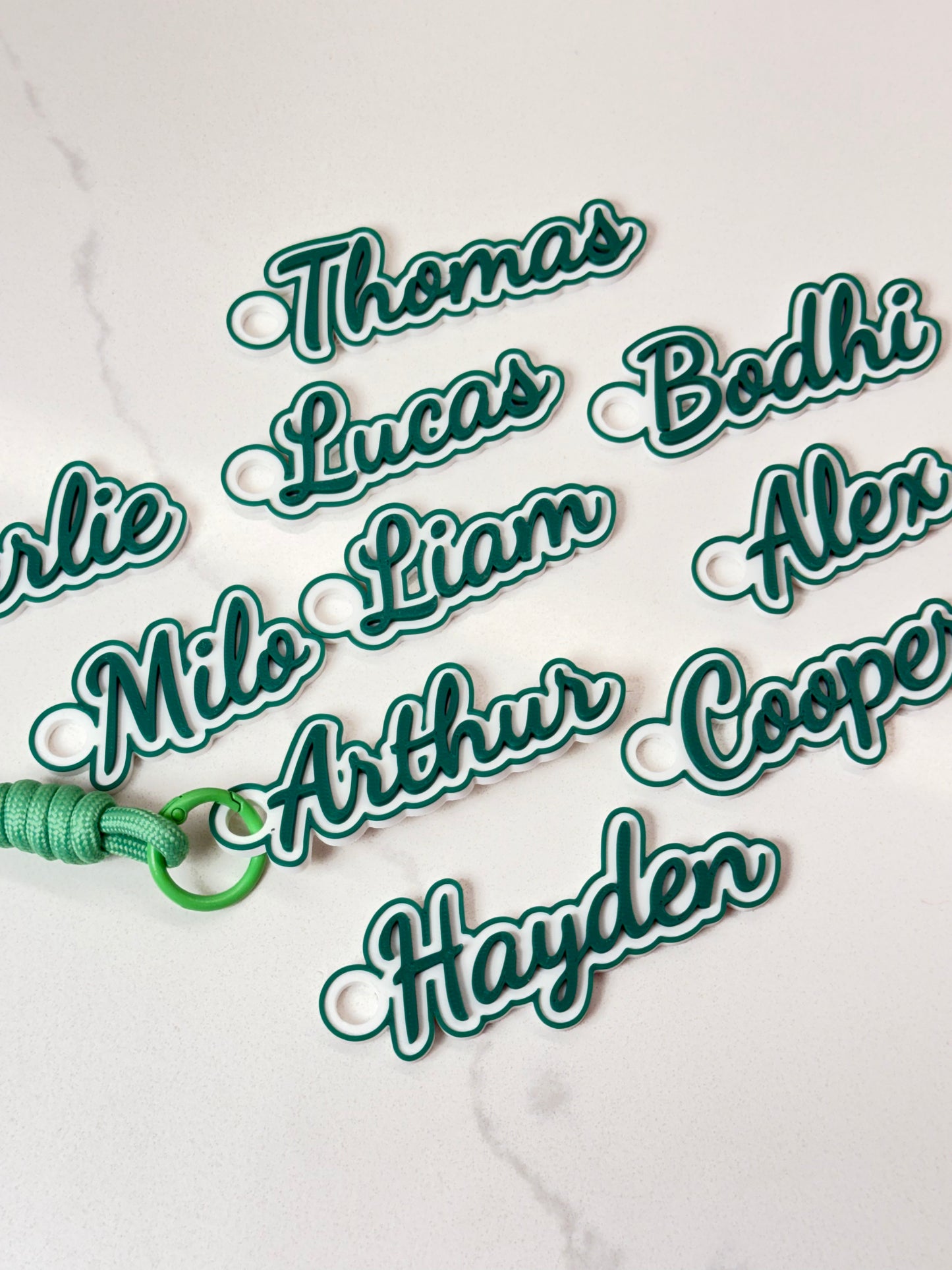 Custom 3D Printed Name Tag
