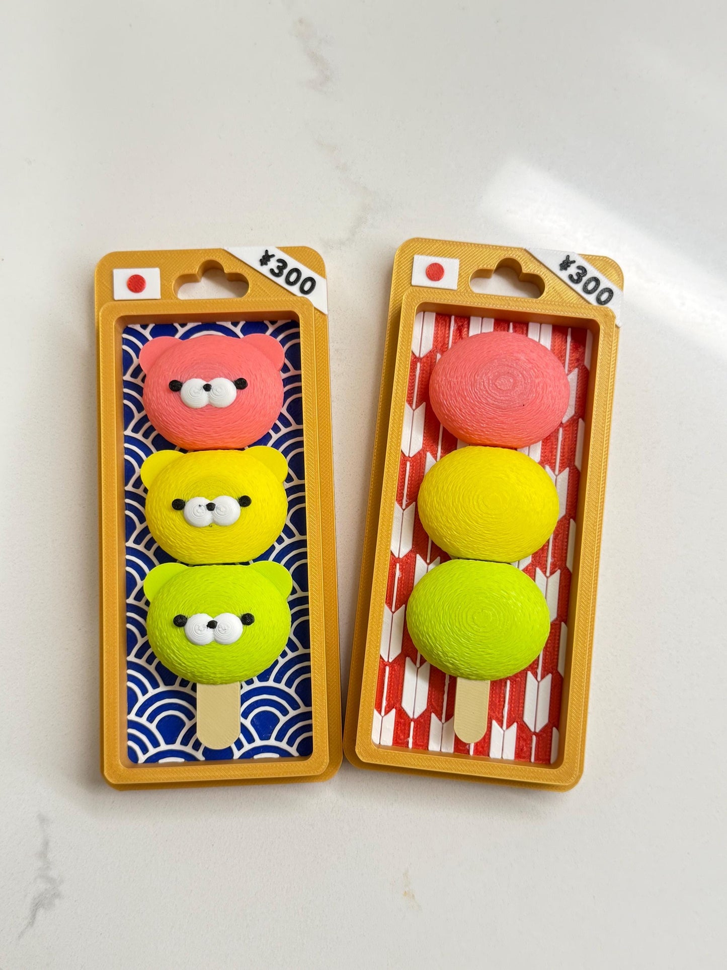 Hanami Dango Stick and Onigiri Fidget Clicker