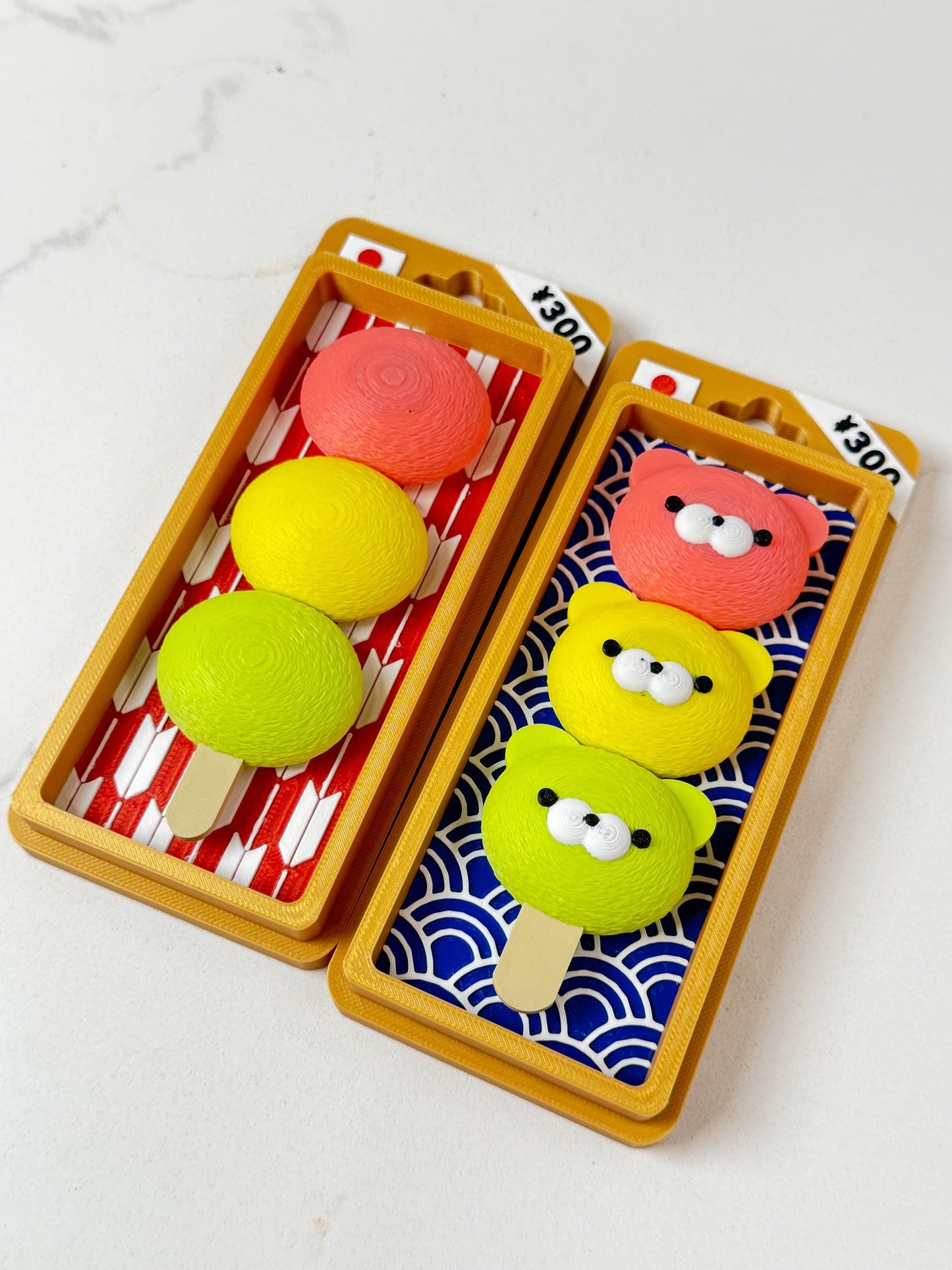 Hanami Dango Stick and Onigiri Fidget Clicker