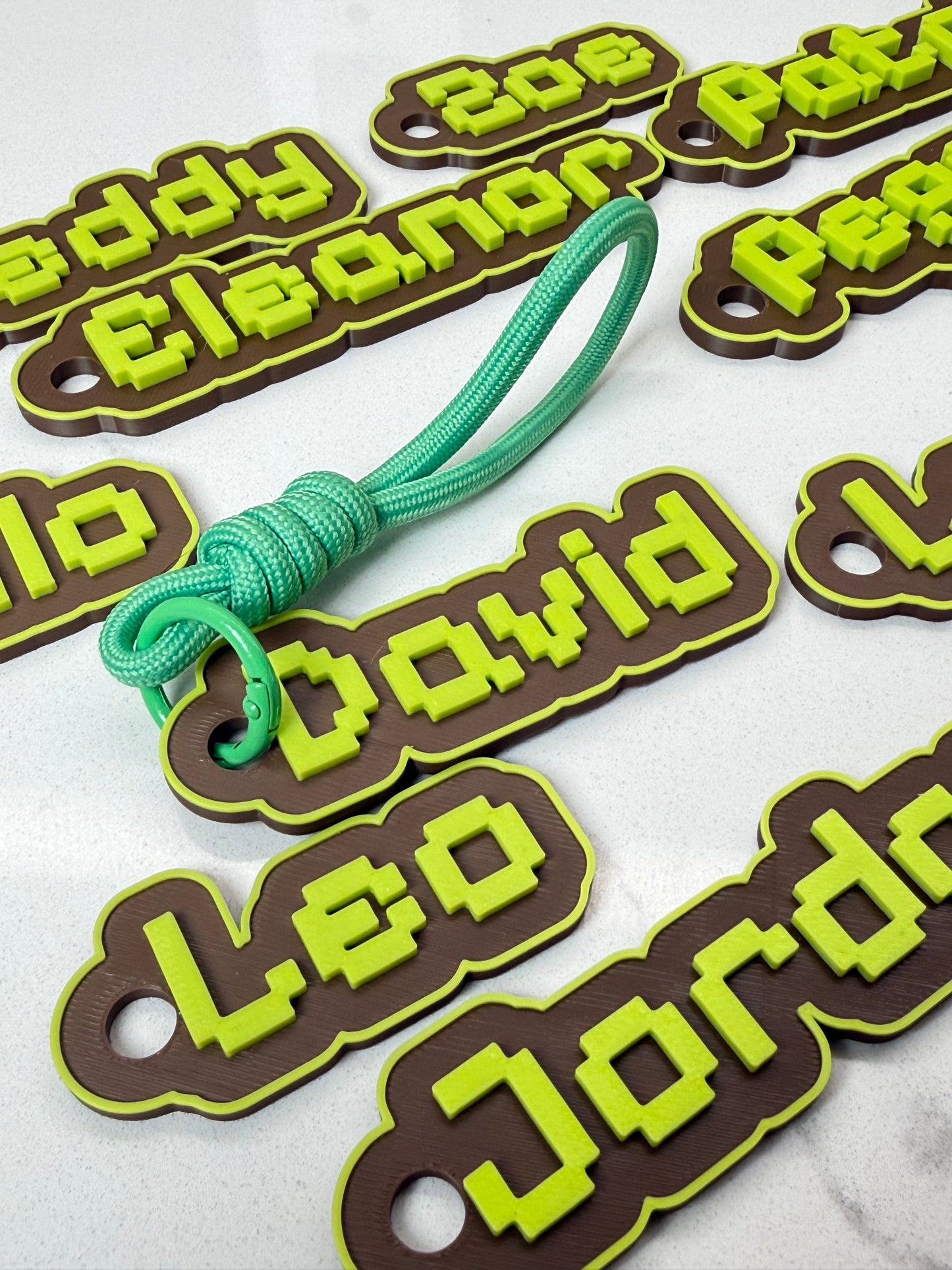Custom 3D Printed Name Tag