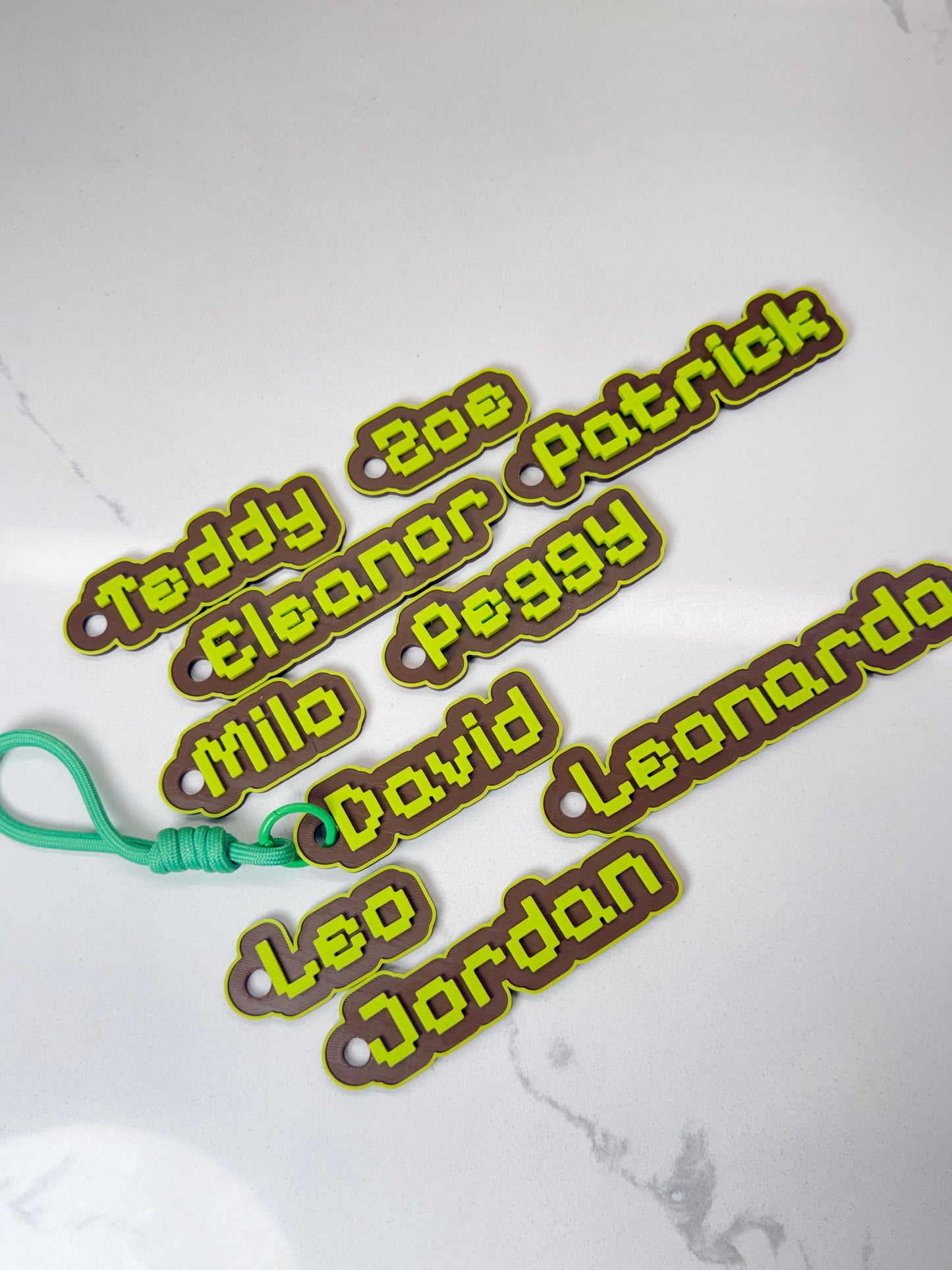 Custom 3D Printed Name Tag